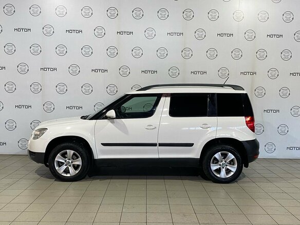 2012 Skoda Yeti I, белый - вид 4