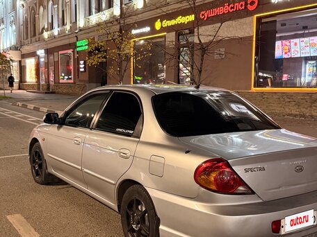 2008 Kia Spectra I Рестайлинг 2, серый, 295000 рублей, вид 1