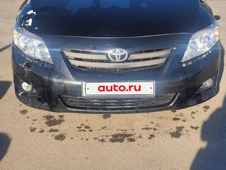 2007 Toyota Corolla X (E140, E150), чёрный, 680000 рублей, вид 1