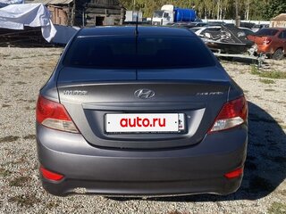 2013 Hyundai Solaris I, чёрный, 550000 рублей, вид 4
