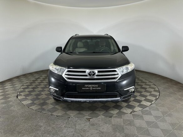 2010 Toyota Highlander II (XU40) Рестайлинг, чёрный, 1190000 рублей - вид 1