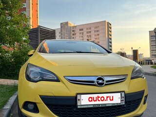 2013 Opel Astra GTC J Рестайлинг, жёлтый, 650000 рублей, вид 2