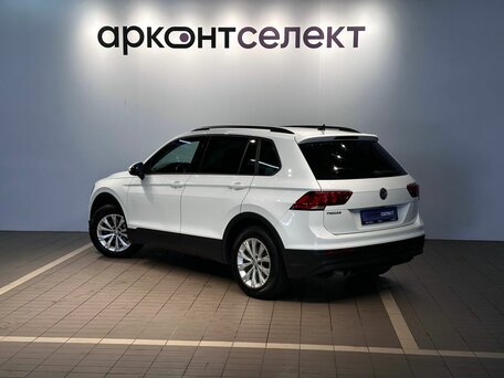 2020 Volkswagen Tiguan II, белый, 1940000 рублей, вид 4