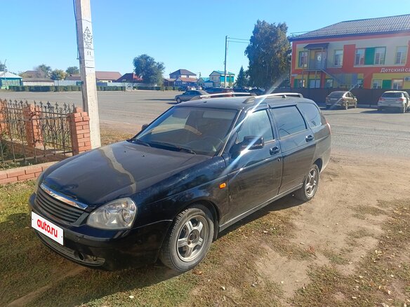 2011 Lada (ВАЗ) Priora I, чёрный