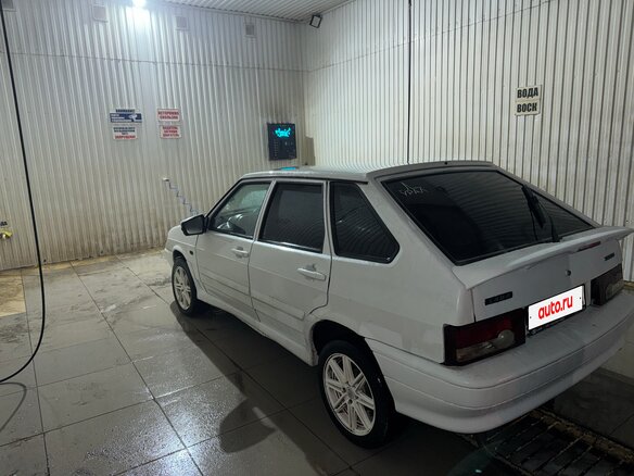 2012 Lada (ВАЗ) 2114, белый, 195000 рублей - вид 6