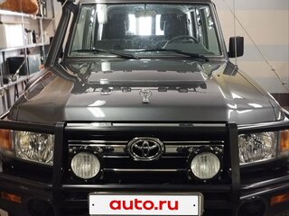2009 Toyota Land Cruiser 76 70 Series Рестайлинг 1, чёрный, 7500000 рублей, вид 1