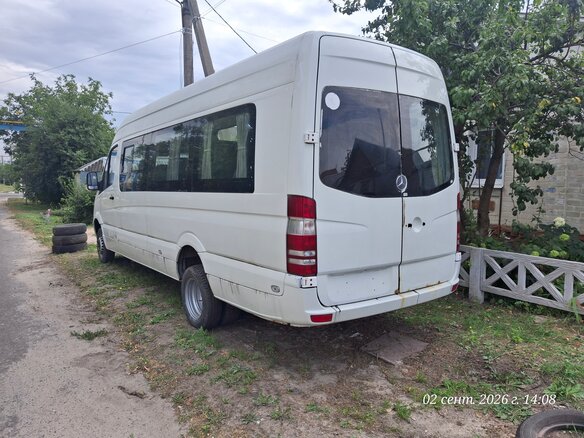 2008 Mercedes-Benz Sprinter, белый, 1500000 рублей - вид 2