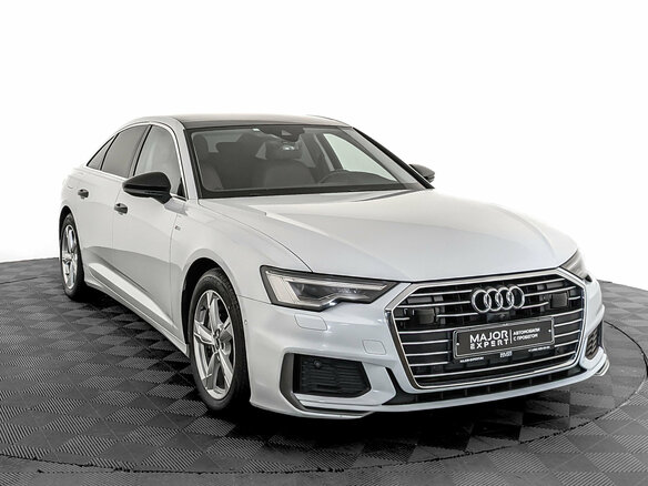 2021 Audi A6 45 TFSI V (C8), белый, 4120000 рублей - вид 2