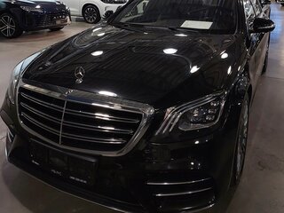 2018 Mercedes-Benz S-Класс 560 Long VI (W222, C217) Рестайлинг, чёрный, 4400000 рублей, вид 5