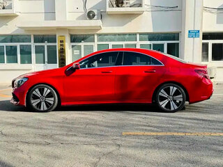 2017 Mercedes-Benz CLA 200 I (C117, X117) Рестайлинг, красный, 1558004 рублей, вид 4