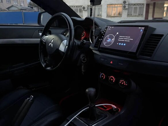 2008 Mitsubishi Lancer X, красный, 780000 рублей - вид 5