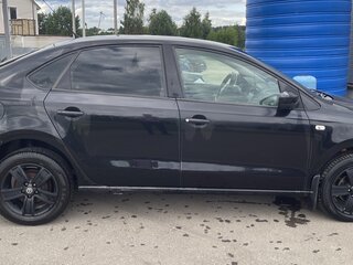 2012 Volkswagen Polo V, чёрный, 850000 рублей, вид 3