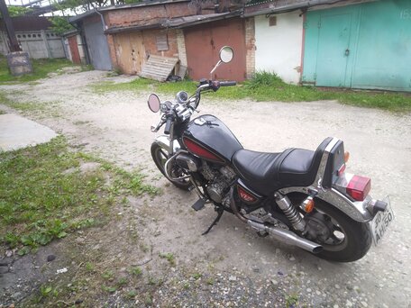 1987 Kawasaki VN750 Vulcan, чёрный, 350000 рублей, вид 2