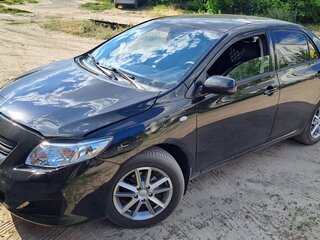 2007 Toyota Corolla X (E140, E150), чёрный, 855000 рублей, вид 4