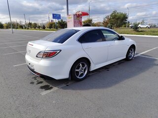 2012 Mazda 6 II (GH) Рестайлинг, белый, 900000 рублей, вид 4