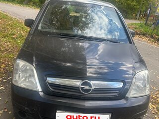 2008 Opel Meriva A Рестайлинг, чёрный, 350000 рублей, вид 2