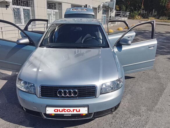 2001 Audi A4 II (B6), голубой, 400000 рублей - вид 4