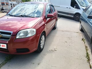 2008 Chevrolet Aveo I Рестайлинг, красный, 355000 рублей, вид 1