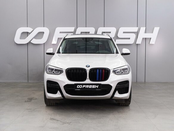 2021 BMW X3 28i xDrive III (G01), белый, 5300000 рублей - вид 2