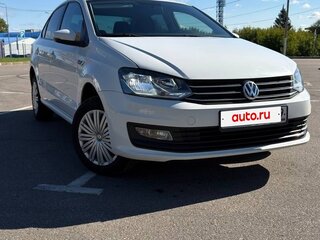 2020 Volkswagen Polo V Рестайлинг, белый, 1280000 рублей, вид 3