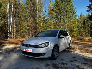 2012 Volkswagen Golf VI, белый, 730000 рублей, вид 1