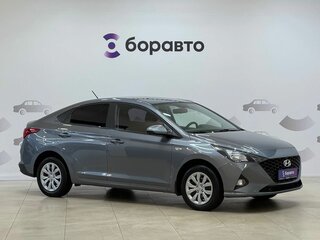 2020 Hyundai Solaris II Рестайлинг, серый, 1395000 рублей, вид 3
