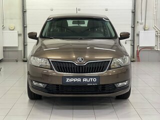 2017 Skoda Rapid I Рестайлинг, коричневый, 1159000 рублей, вид 2