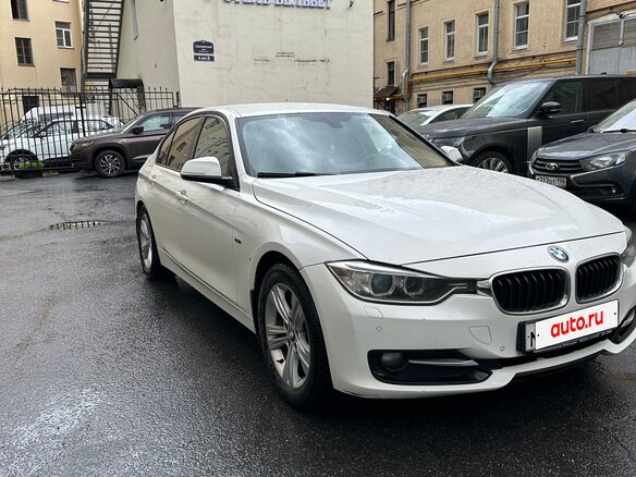 2013 BMW 3 серии 320d xDrive VI (F3x), белый, 1600000 рублей - вид 1
