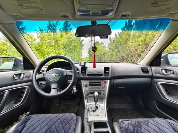 2004 Subaru Legacy IV, золотистый, 590000 рублей - вид 8