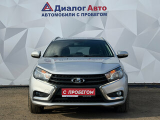 2018 Lada (ВАЗ) Vesta SW I, серебристый, 890000 рублей, вид 2