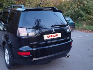2012 Mitsubishi Outlander II Рестайлинг, чёрный, 1200000 рублей, вид 4