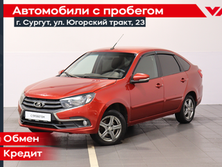 2018 Lada (ВАЗ) Granta I Рестайлинг, красный, 439000 рублей, вид 1