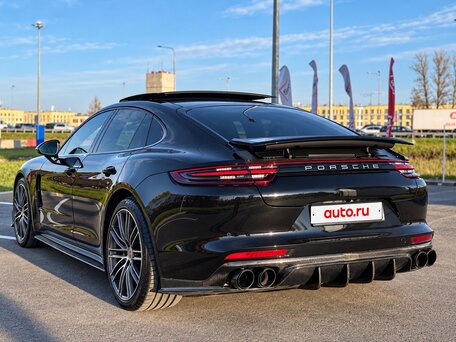 2017 Porsche Panamera 4S Diesel II, чёрный, 7300000 рублей, вид 5