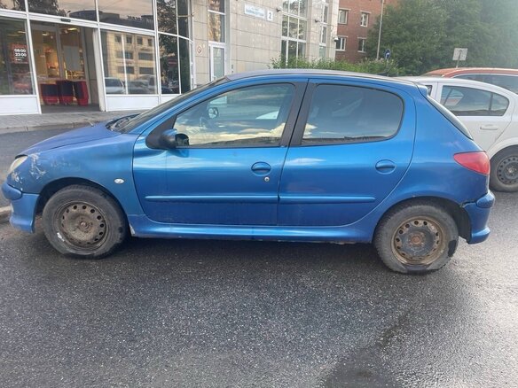 2006 Peugeot 206, синий - вид 6
