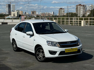 2015 Lada (ВАЗ) Granta I, белый, 445000 рублей, вид 3