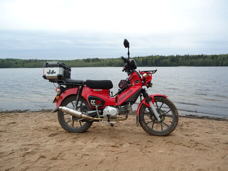 2023 Honda Cross Cub, красный, 290000 рублей, вид 1