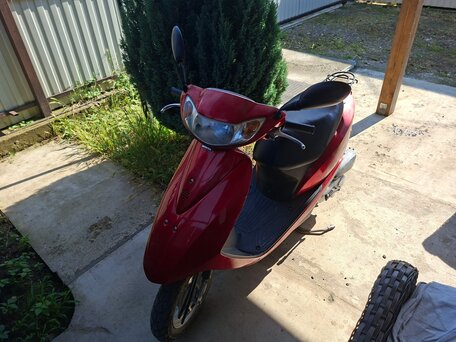 2011 Honda Dio, красный, 75000 рублей, вид 1