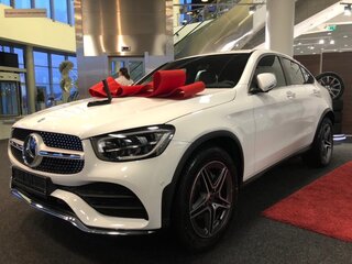 2020 Mercedes-Benz GLC Coupe 300 d I (C253) Рестайлинг, белый, 6350000 рублей, вид 2