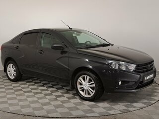 2017 Lada (ВАЗ) Vesta I, чёрный, 770000 рублей, вид 3