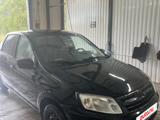 2013 Lada (ВАЗ) Granta I, чёрный, 240000 рублей, вид 2