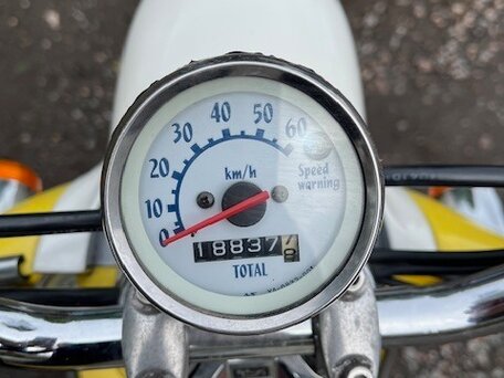 2001 Yamaha Vino 50, жёлтый, 100000 рублей, вид 2