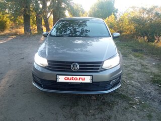 2019 Volkswagen Polo V Рестайлинг, серебристый, 1400000 рублей, вид 3