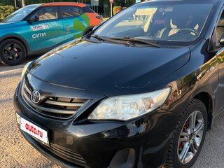 2010 Toyota Corolla X (E140, E150) Рестайлинг, чёрный, 360000 рублей, вид 3