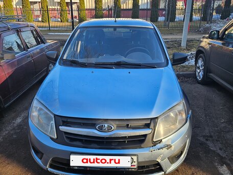 2016 Lada (ВАЗ) Granta I, голубой, 350000 рублей, вид 1