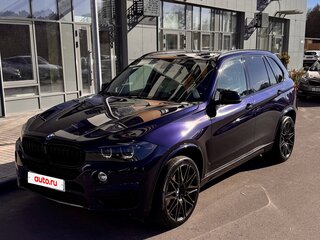 2014 BMW X5 35i III (F15), синий, 2400000 рублей, вид 1