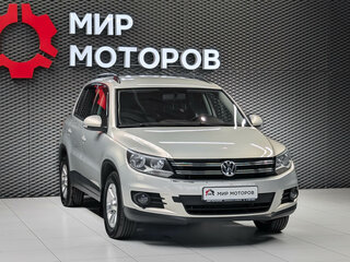 2012 Volkswagen Tiguan I Рестайлинг, бежевый, 1035000 рублей, вид 3