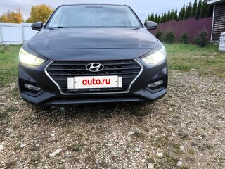 2019 Hyundai Solaris II, чёрный, 1600000 рублей, вид 3