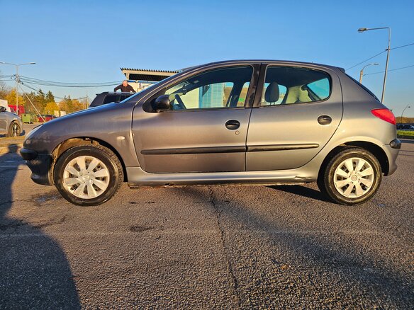 2008 Peugeot 206, серый, 235000 рублей - вид 6