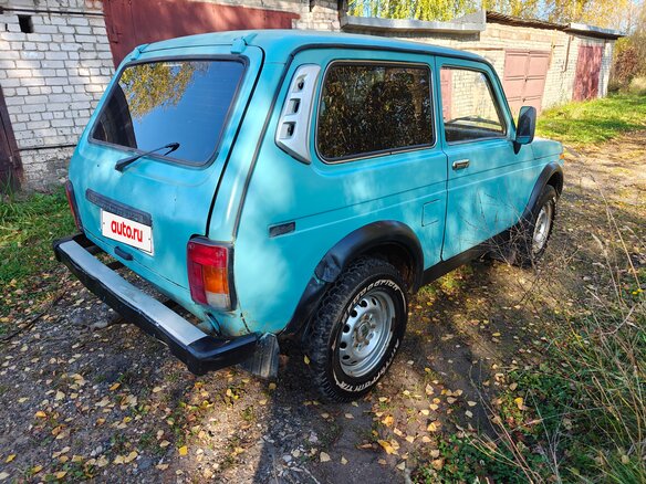 2001 Lada (ВАЗ) 2121 (4x4) I Рестайлинг, голубой, 84000 рублей - вид 2