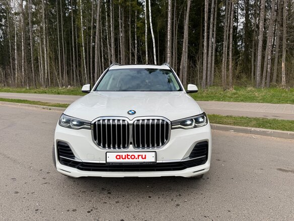 2019 BMW X7 30d I (G07), белый, 7000000 рублей - вид 1